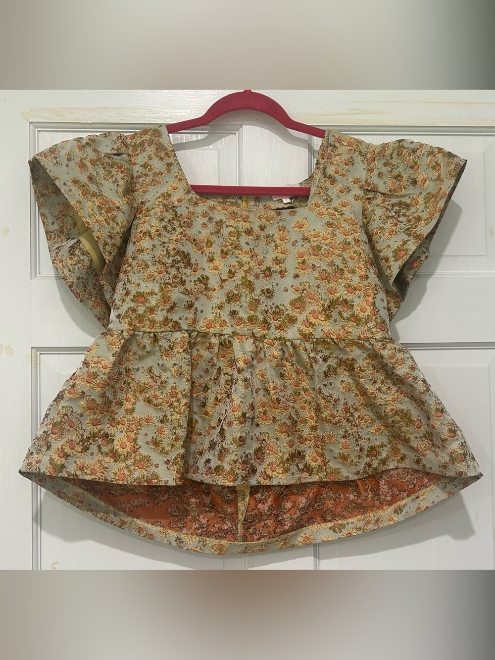 Entro embroidered top